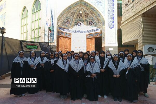 طرح پیوند با مسجد محله دبیرستان شاهد شهید حمامی
