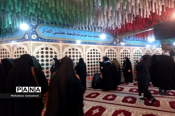 اعزام دانش‌آموزان دختر به اردوی راهیان نور
