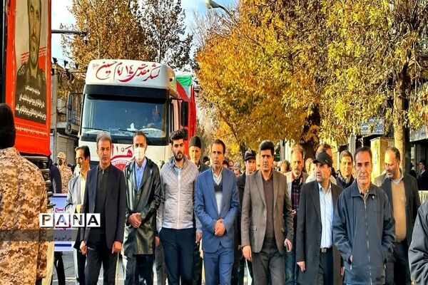 مراسم تشییع باشکوه پیکر شهدای گمنام  در گلپایگان