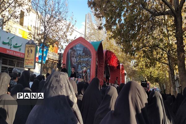 مراسم تشییع باشکوه پیکر شهدای گمنام  در گلپایگان