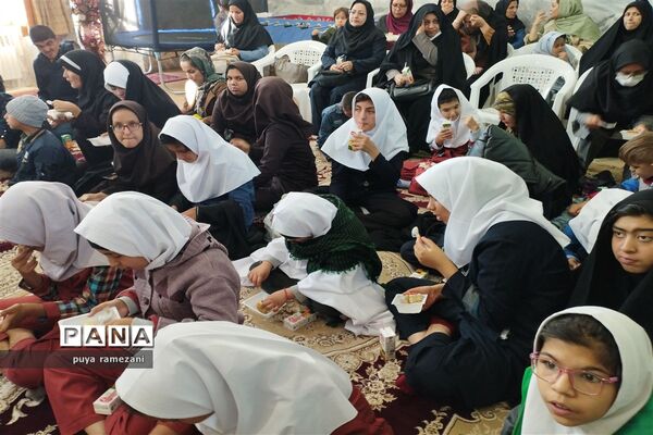 جشن روز فرشته‌های زمینی در دبستان و دبیرستان پیش حرفه‌ای ولایت شهرستان فریمان