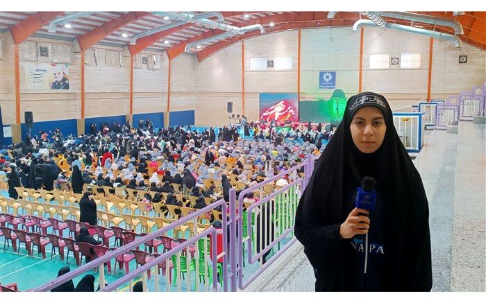 تشیع پیکر شهدای گمنام در فولادشهر