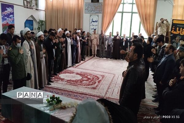 تشییع شهید گمنام در کلات