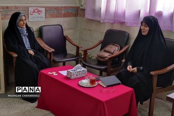 اردوی جهادی ویزیت رایگان در دبیرستان الهام شریعت کهریزک