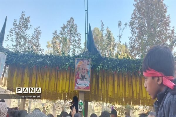 مراسم تشیع پیکر شهید والامقام علی آقاعبدالهی