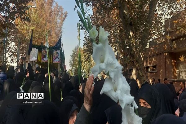 مراسم تشیع پیکر شهید والامقام علی آقاعبدالهی