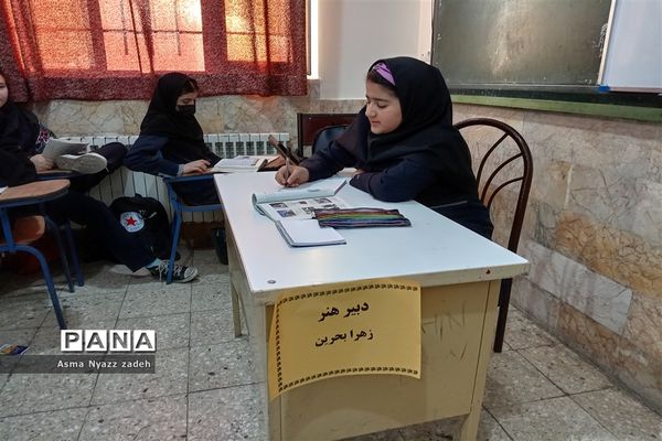 برگزاری طرح مدام در دبیرستان حداد۲ ناحیه ۵