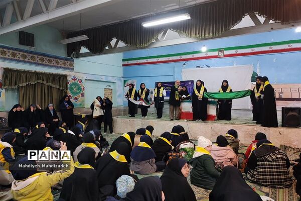 اردوی آموزش تشکیلاتی پیشتازان جهادی دانش‌آموزان ناحیه ۶ مشهد