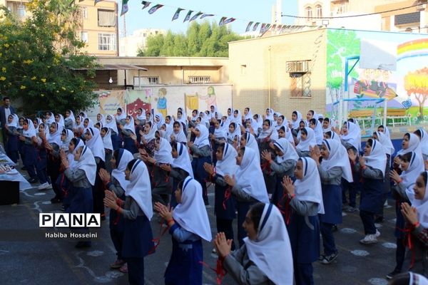 آیین آغاز مسابقات ورزشی دانش‌آموزان استان بوشهر