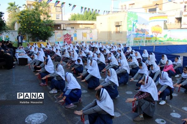 آیین آغاز مسابقات ورزشی دانش‌آموزان استان بوشهر