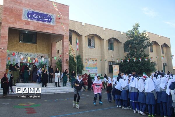 آیین آغاز مسابقات ورزشی دانش‌آموزان استان بوشهر