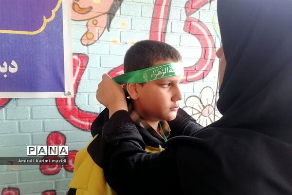 تشییع شهید گمنام در دبستان غنچه ها ولایت 2 ناحیه 3 شیراز