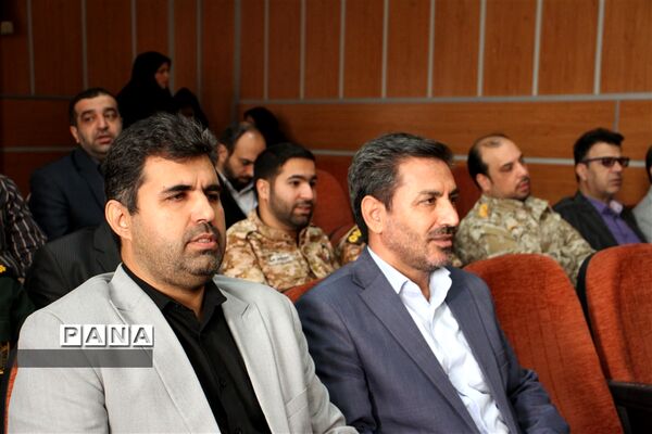 آئین تکریم و معارفه فرمانده سپاه پانزده خرداد شهرستان قرچک