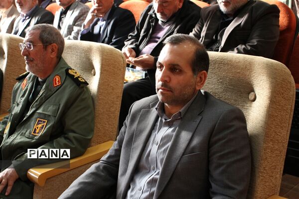 آئین تکریم و معارفه فرمانده سپاه پانزده خرداد شهرستان قرچک