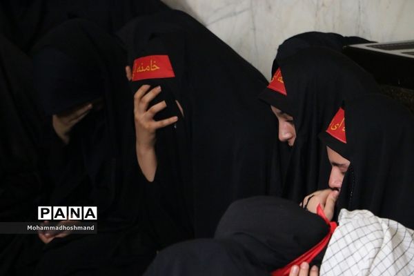 تشییع پیکر شهدای گمنام در مدارس آموزش و پرورش ناحیه 2قزوین