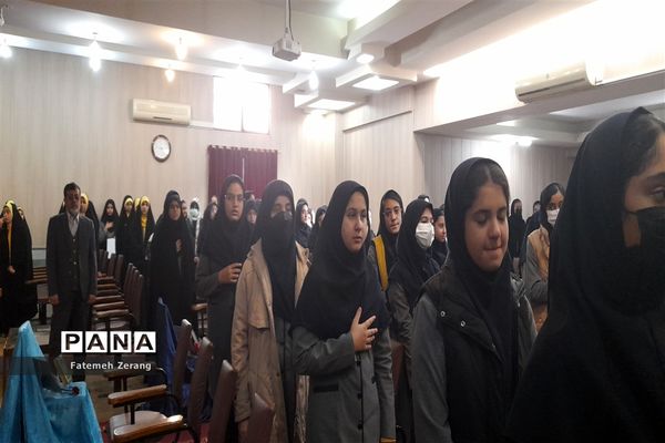 مراسم قرآن ، عترت و نماز در دبیرستان آرمیتا مصلی نژاد ناحیه ۷ مشهد