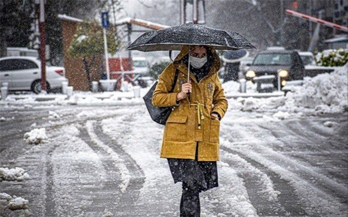 سامانه بارشی قوی در راه کشور؛ برف و باران ۱۲ استان را  فرا می‌گیرد