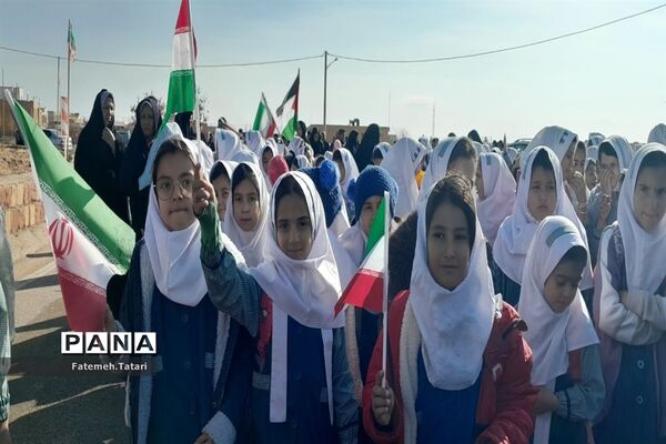 تشییع پیکر شهید گمنام  در شهرستان بام و صفی آباد