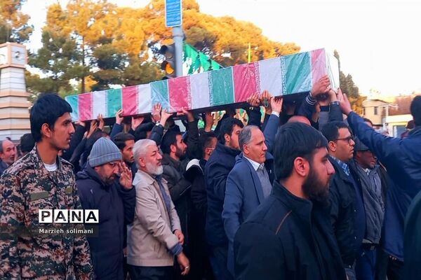 تشییع شهدای گمنام در نجف آباد