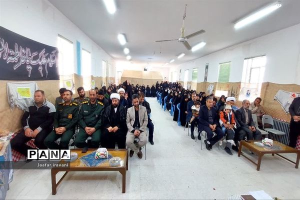 مراسم استقبال از شهید گمنام در شهرستان مروست