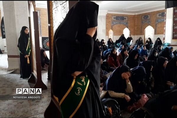 برپایی هیأت دانش‌آموزی به‌مناسبت شهادت حضرت فاطمه زهرا(س) در باقرشهر