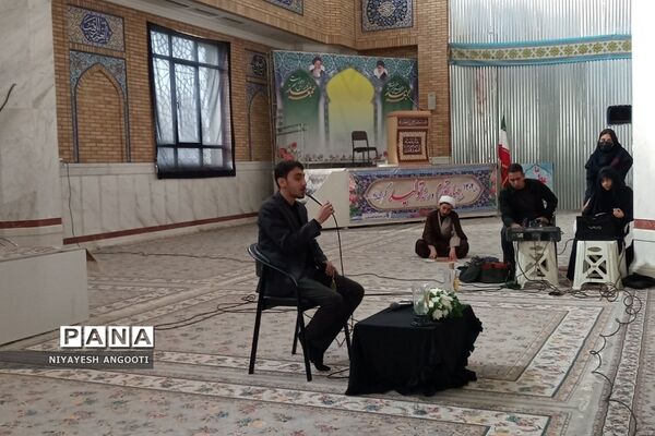 برپایی هیأت دانش‌آموزی به‌مناسبت شهادت حضرت فاطمه زهرا(س) در باقرشهر