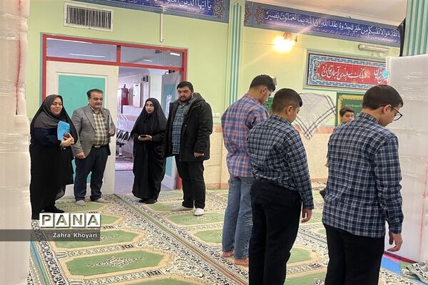 بازدید میدانی مسئولان آموزش‌و‌پرورش‌ از مدارس سمپاد ملارد