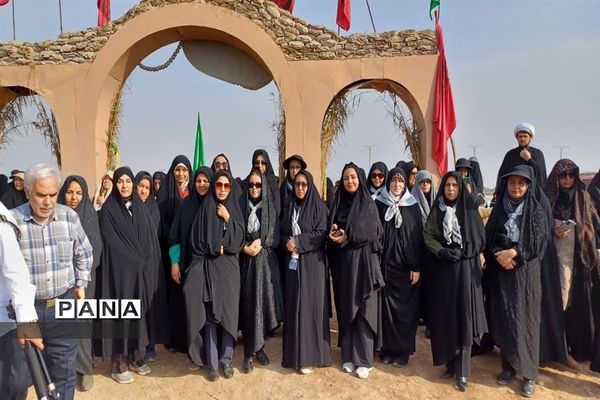 حضور کاروان فرهنگیان استان خراسان شمالی در منطق عملیاتی  جنوب  کشور