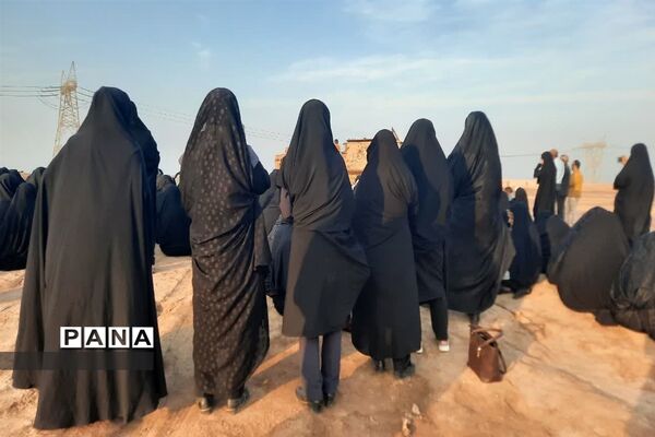حضور کاروان فرهنگیان استان خراسان شمالی در منطق عملیاتی  جنوب  کشور