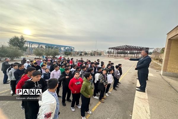 مراسم افتتاحیه دوره تربیتی شهید نیری در شهرستان ساوه