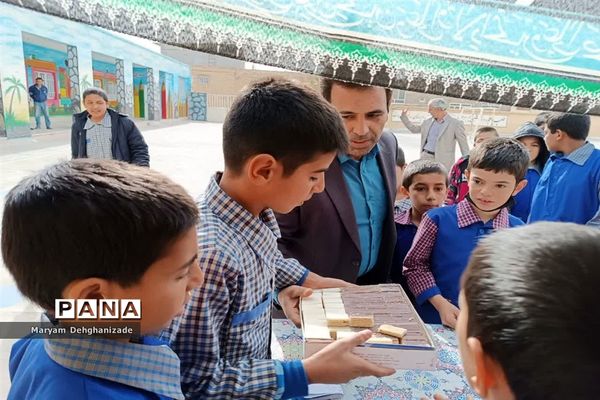 برپایی موکب به‌مناسبت شهادت حضرت فاطمه زهرا (س) در مهریز