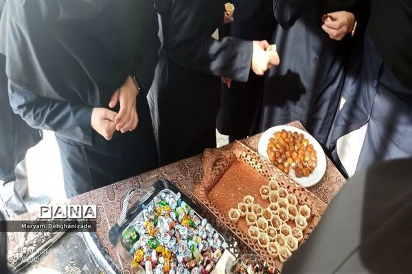 برپایی موکب به‌مناسبت شهادت حضرت فاطمه زهرا (س) در مهریز
