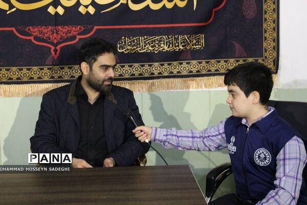 نشست تبیین و پرسش و پاسخ دانش‌آموزی در دبیرستان آیت‌الله هاشمی رفسنجانی باقرشهر