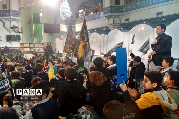 مراسم نوگلان فاطمی در مصلی حرم حضرت عبدالعظیم حسنی(ع)