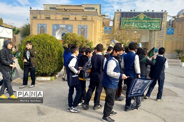 مراسم نوگلان فاطمی در مصلی حرم حضرت عبدالعظیم حسنی(ع)