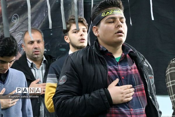 تشییع پیکر شهید گمنام در ناحیه 7 مشهد