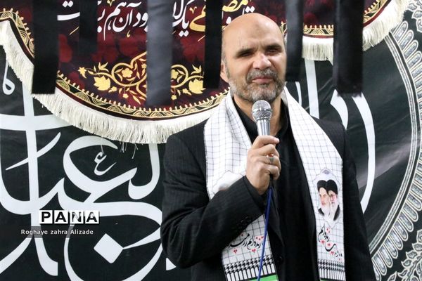 تشییع پیکر شهید گمنام در ناحیه 7 مشهد