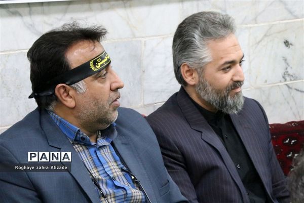 تشییع پیکر شهید گمنام در ناحیه 7 مشهد