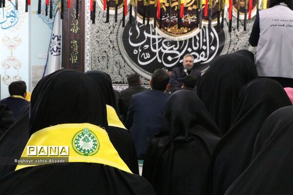 تشییع پیکر شهید گمنام در ناحیه 7 مشهد