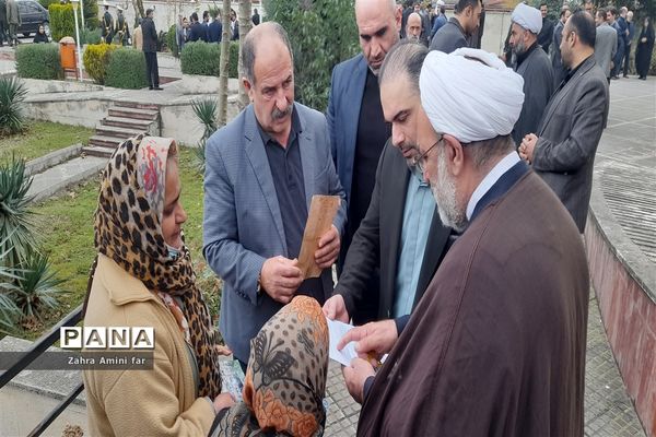 آیین تکریم و معارفه دادستان و رئیس دادگستری شهرستان نور