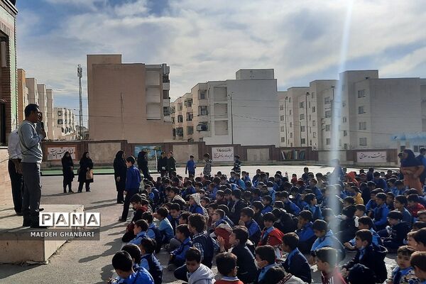 آموزش‌های حریق آتش در مدرسه سردار شهید  همدانی ۱ شهرستان پردیس