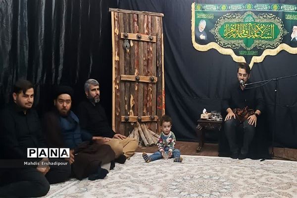 مراسم عزاداری ایام شهادت فاطمه زهرا(س) در شهرک شهید درخشان