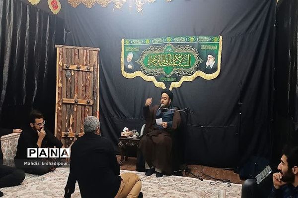 مراسم عزاداری ایام شهادت فاطمه زهرا(س) در شهرک شهید درخشان