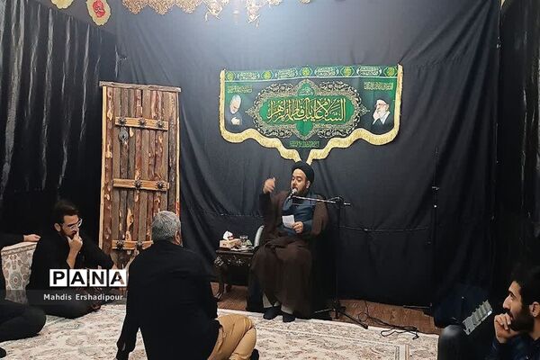 مراسم عزاداری ایام شهادت فاطمه زهرا(س) در شهرک شهید درخشان