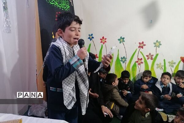 مراسم شهادت حضرت فاطمه(س)‌در مدارس رودهن