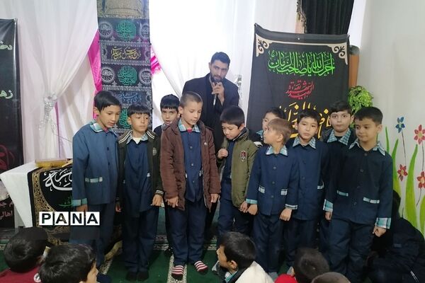 مراسم شهادت حضرت فاطمه(س)‌در مدارس رودهن