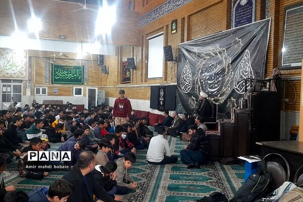 مراسم شهادت حضرت فاطمه(س)‌در مدارس رودهن