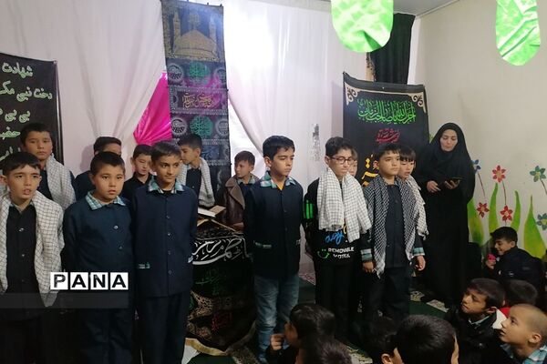 مراسم شهادت حضرت فاطمه(س)‌در مدارس رودهن
