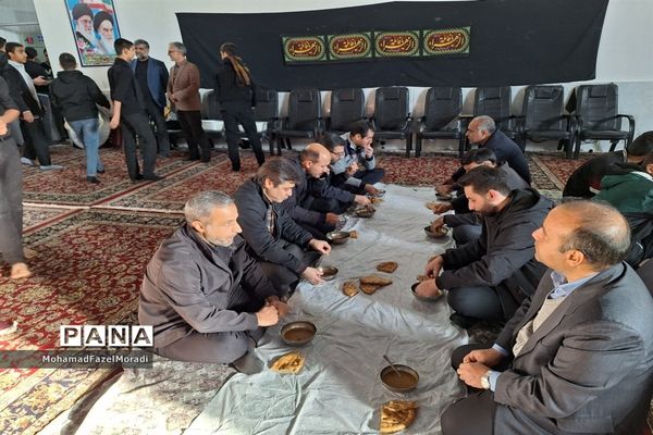 مراسم وداع با شهید گمنام و عزاداری ایام فاطمیه در خلیل‌آباد