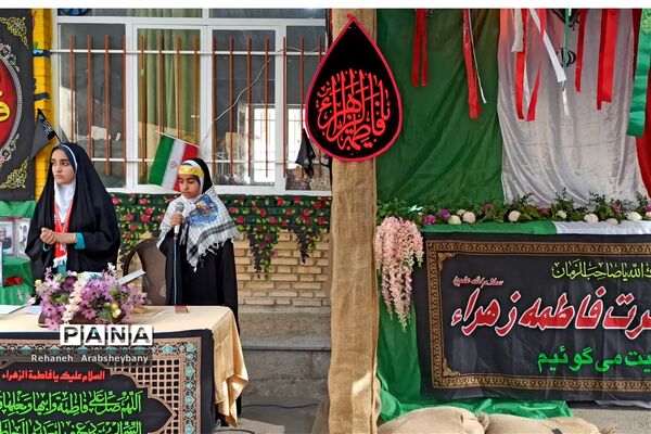حماسه بی‌بدیل دانش‌آموزان شهرستان آباده در تشییع پیکر مطهر شهید گمنام